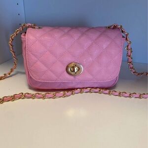 NWOT ALDO Pink Quilted Chain Shoulder Bag